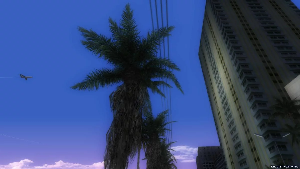 Пальми 80-х - Реалістичні пальми / GTA Vice City