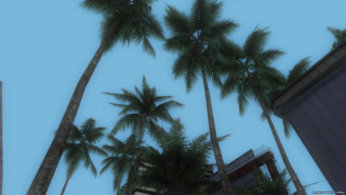 Пальми 80-х - Реалістичні пальми / GTA Vice City