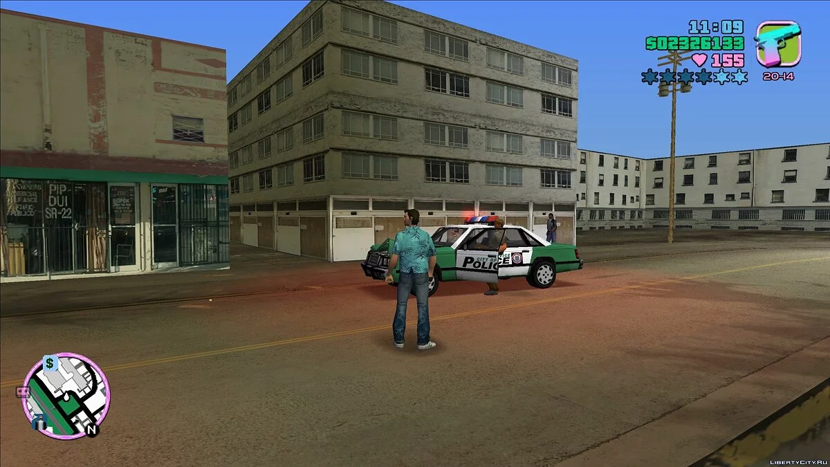 Textures améliorées par l'intelligence artificielle / GTA Vice City