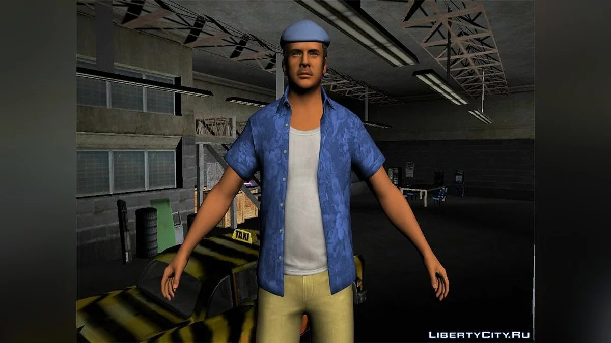 Doris and Taxi Drivers in HD / GTA Vice City