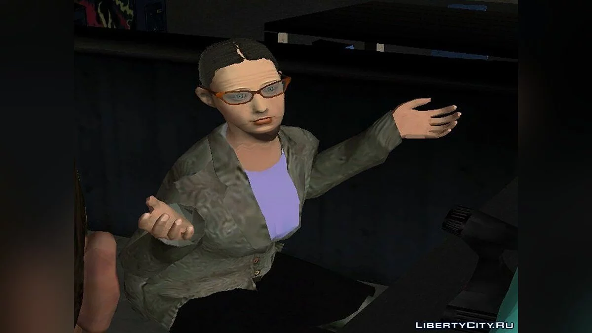 Doris and Taxi Drivers in HD / GTA Vice City