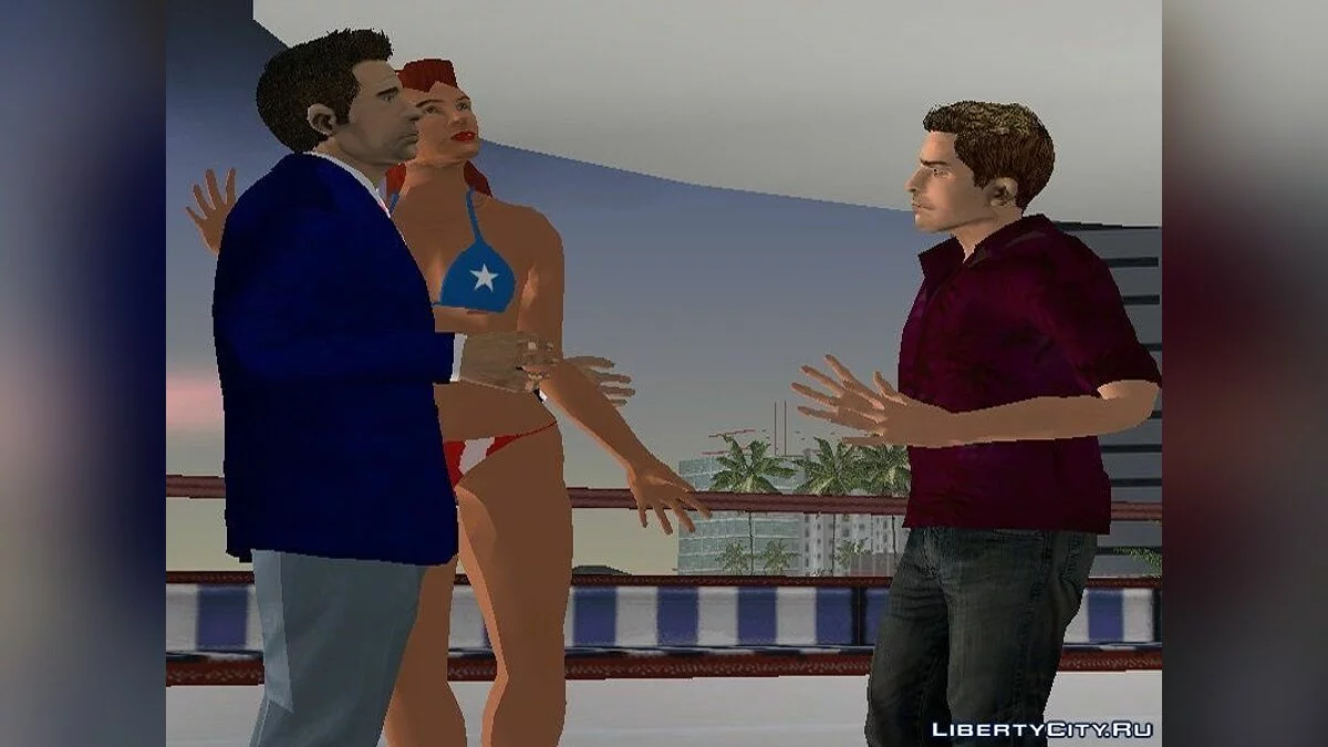 Candy Suxxx and Alex Shrub in HD / GTA Vice City