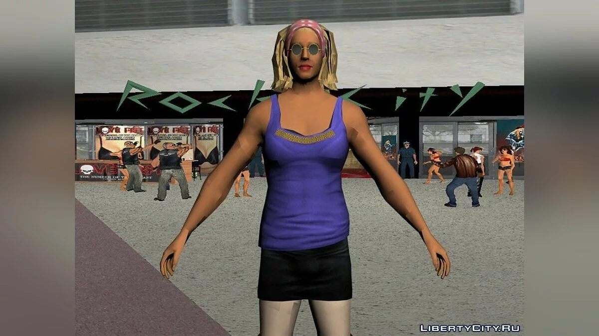 Kent Paul, Love Fist, and Psych in HD / GTA Vice City
