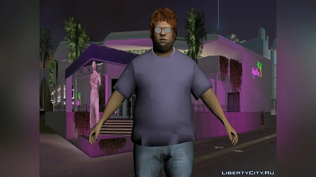 Cam Jones, Phil Cassidy, and Hilary King in HD / GTA Vice City