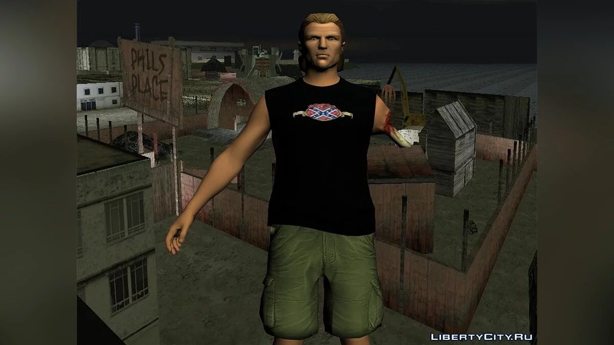 Cam Jones, Phil Cassidy, and Hilary King in HD / GTA Vice City