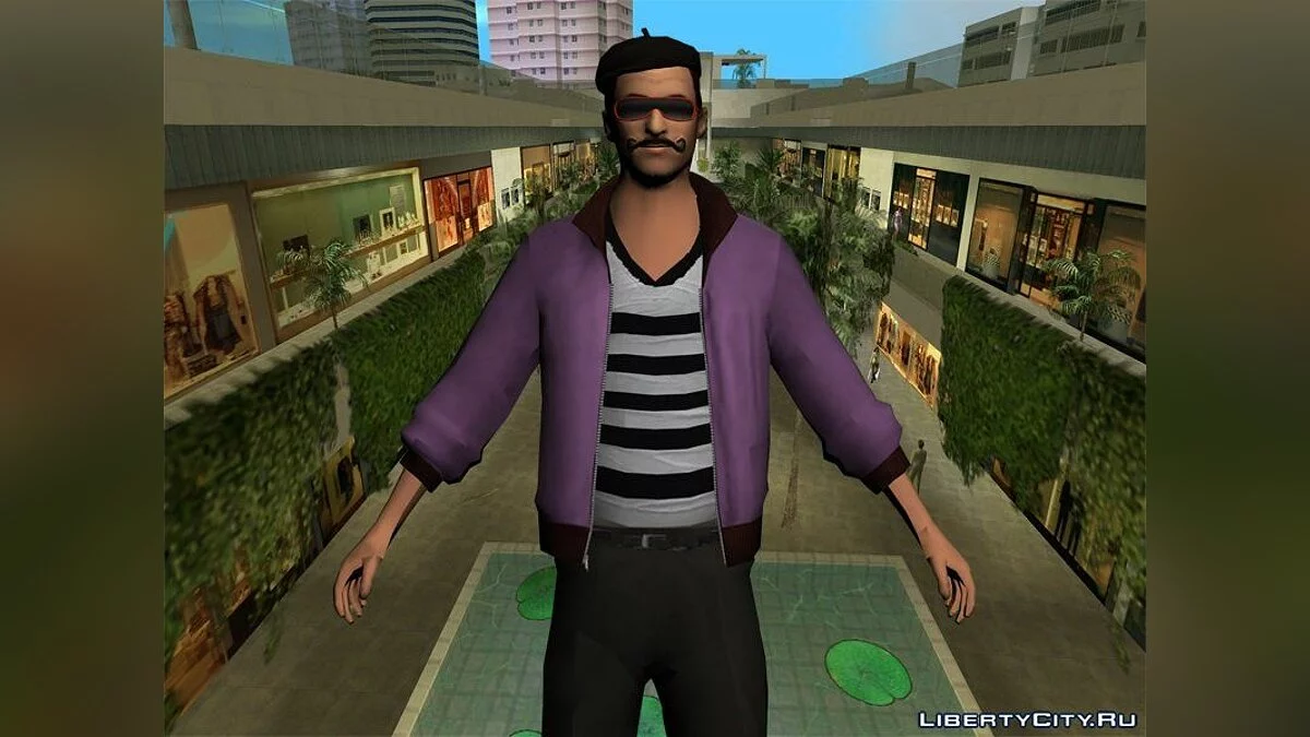 Кортес, його служниці, Мерседес Кортес та П'єрр Ла Понсе в HD / GTA Vice City