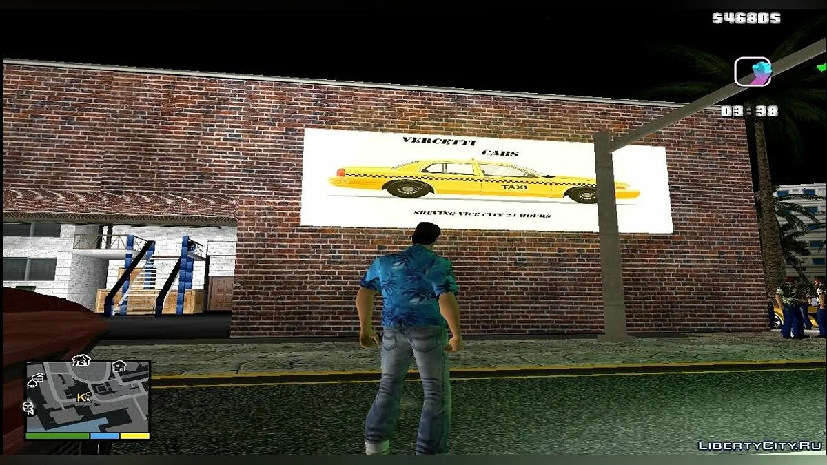 Нові текстури для Vercetti Cabs / GTA Vice City