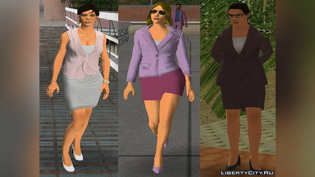 HD Pack of White Women / GTA Vice City