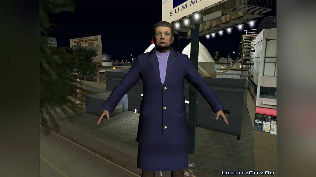 Auntie Poulet and Maude Hanson in HD / GTA Vice City