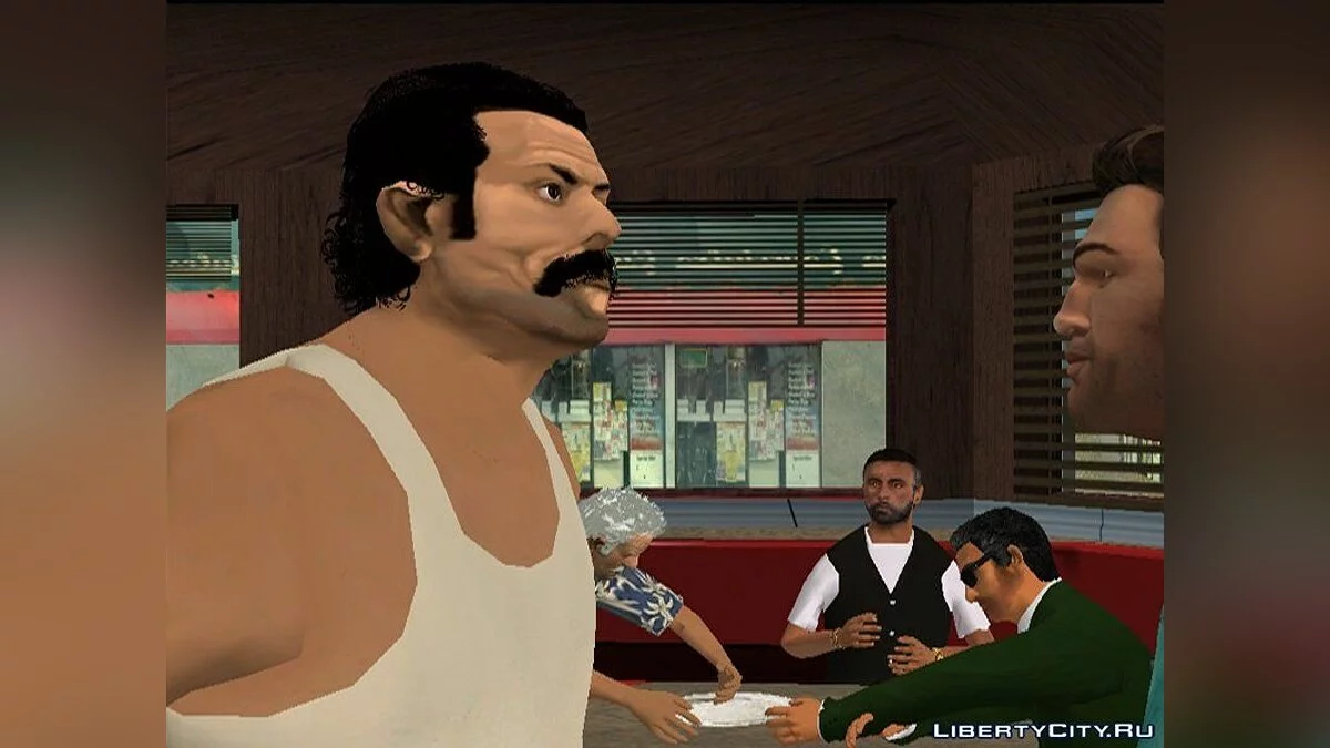 Umberto Robina, Alberto Robina e Leo Tille em HD / GTA Vice City