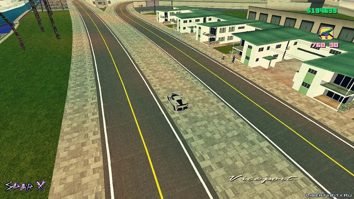 Більш реалістична рослинність і дорога 2.0 / GTA Vice City