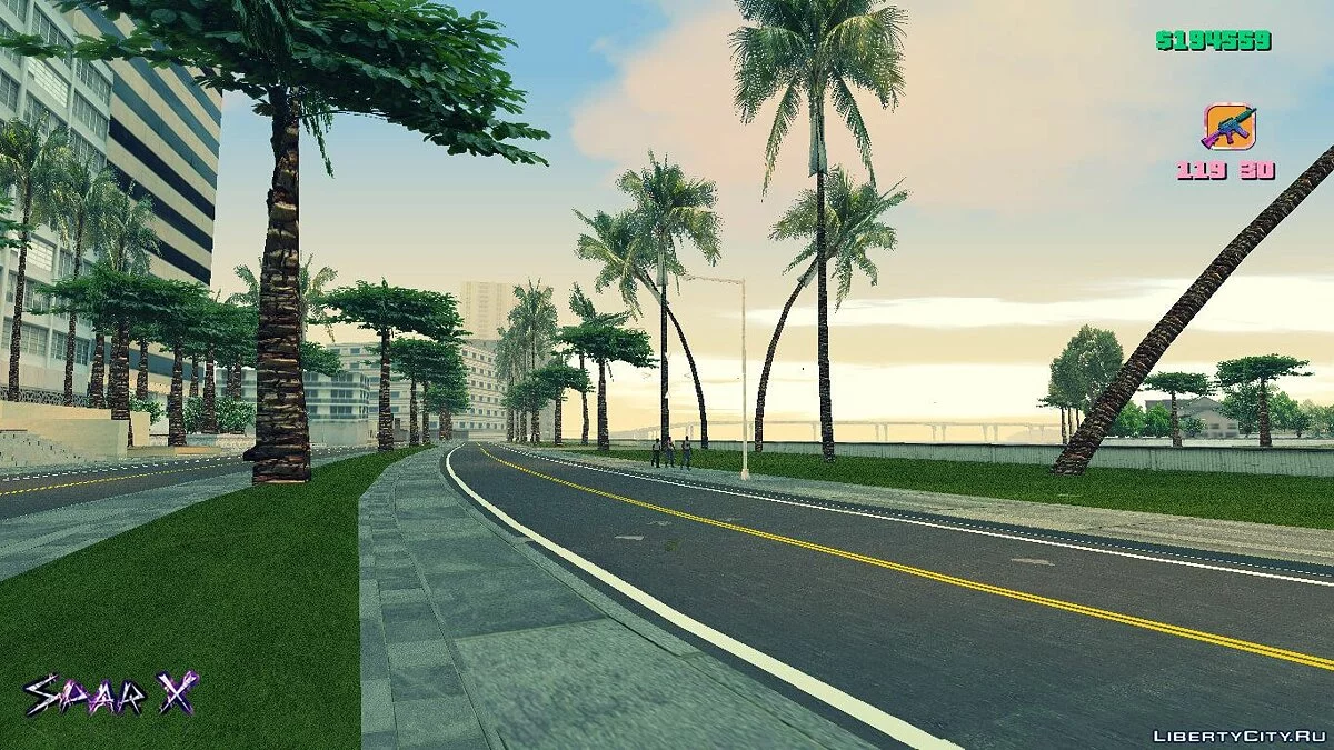 Більш реалістична рослинність і дорога 2.0 / GTA Vice City