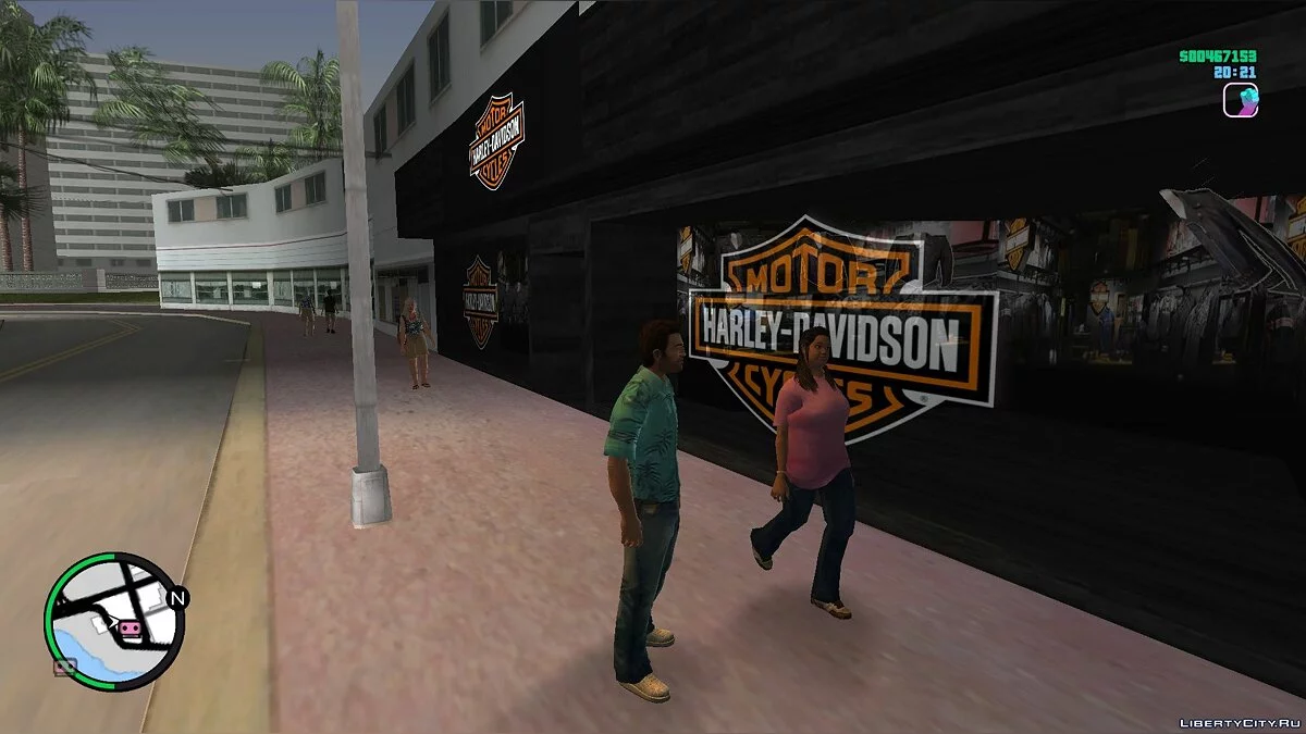Harley-Davidson Motorcycle Shop / GTA Vice City