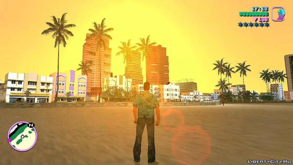 Palm Trees and Timecyc Vice Cry / GTA Vice City