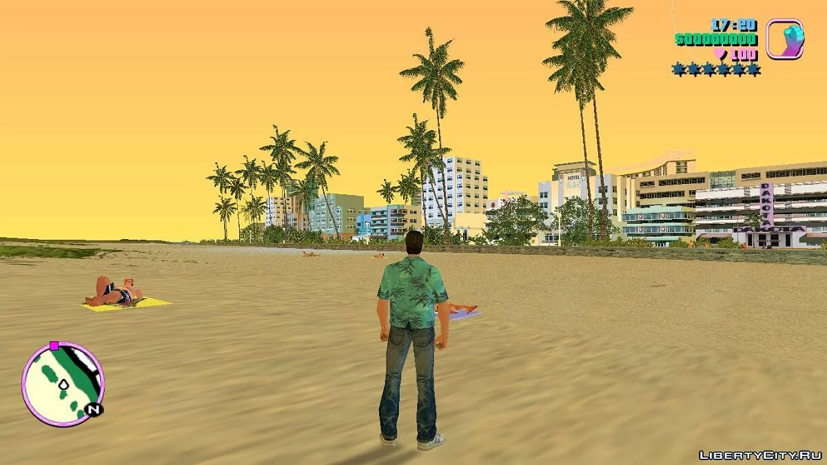 Palm Trees and Timecyc Vice Cry / GTA Vice City