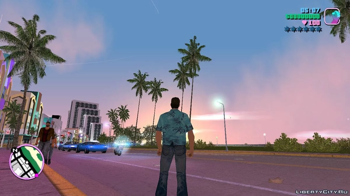Palm Trees and Timecyc Vice Cry / GTA Vice City