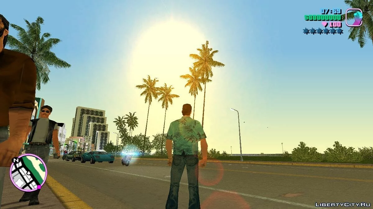 Palm Trees and Timecyc Vice Cry / GTA Vice City