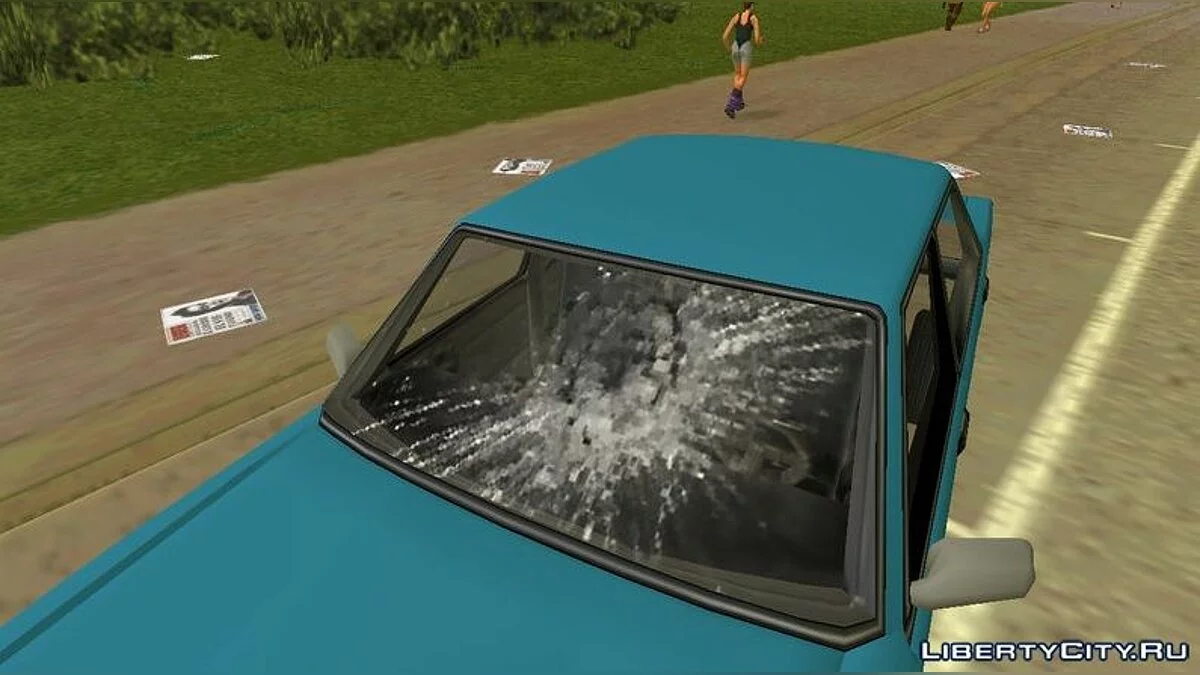 Realistic Glass Damage / GTA Vice City