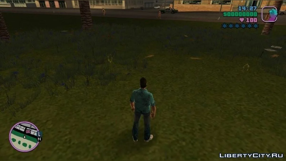 New 3D Grass Model (MipMapping) / GTA Vice City