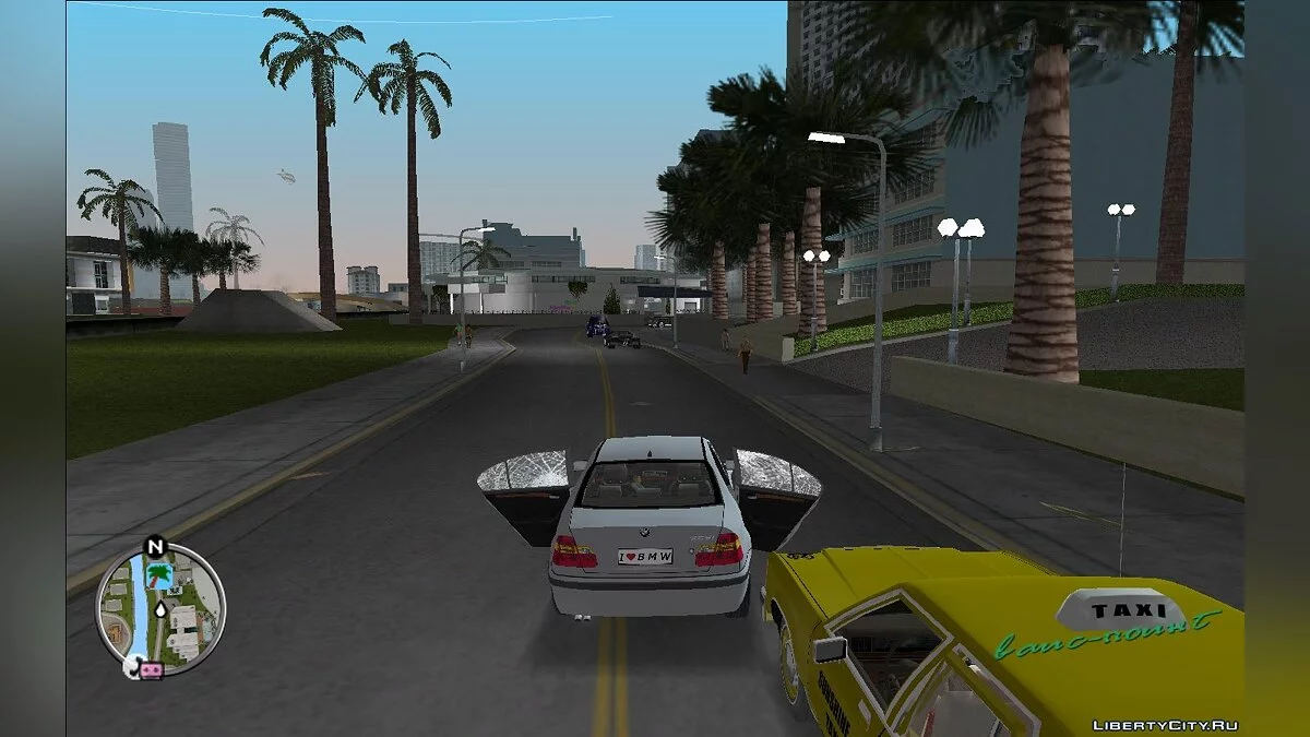 Mapa e radar estilo Google Maps / GTA Vice City