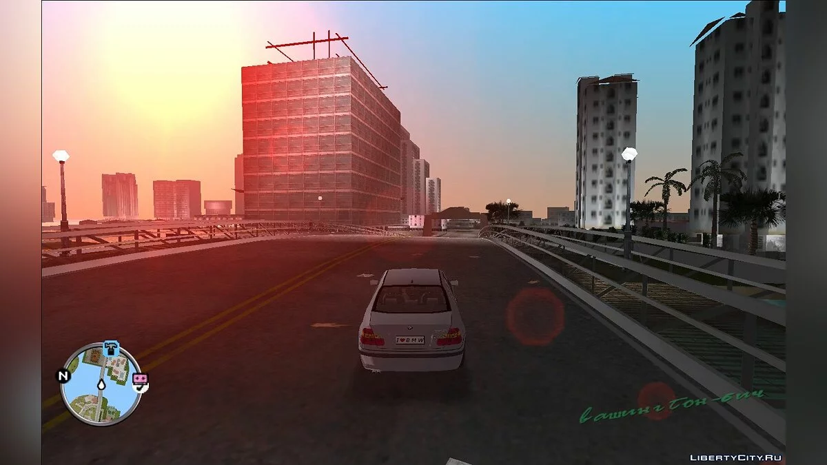 Mapa e radar estilo Google Maps / GTA Vice City