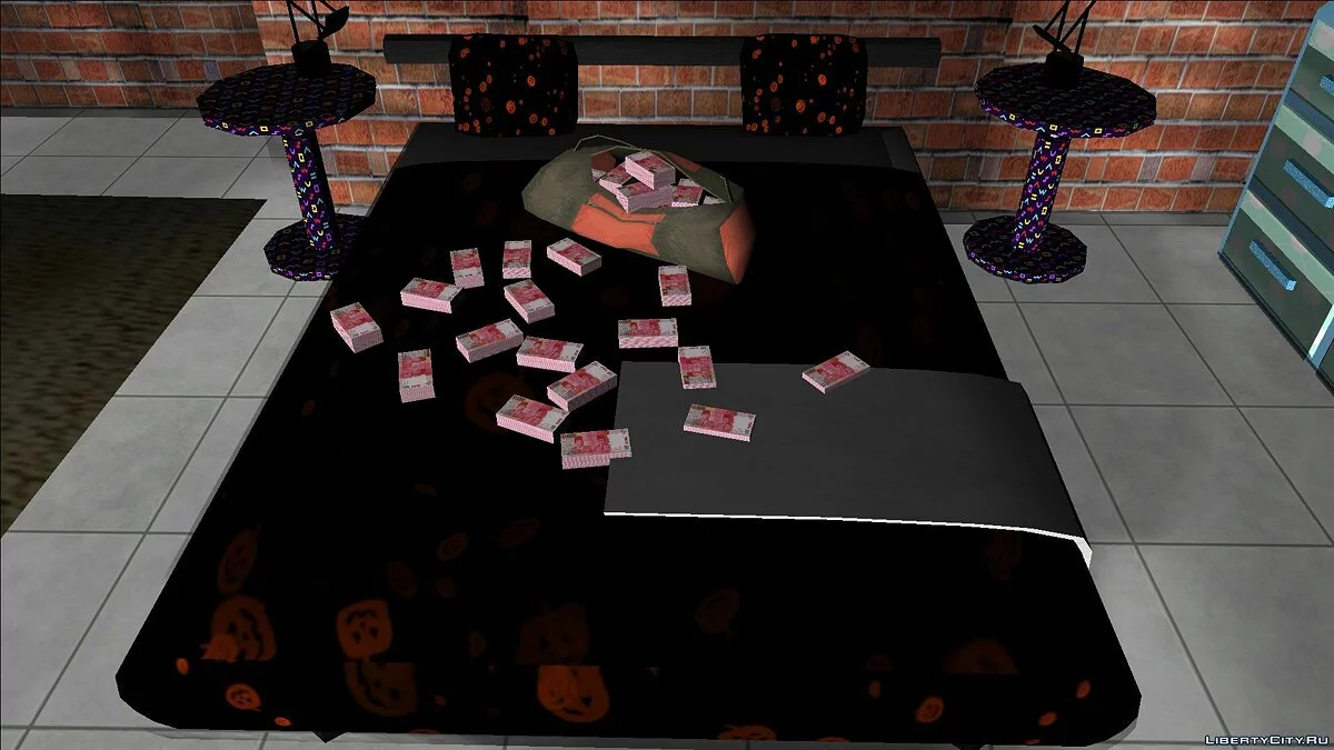 New Textures for Ocean View Hotel Room V2 / GTA Vice City