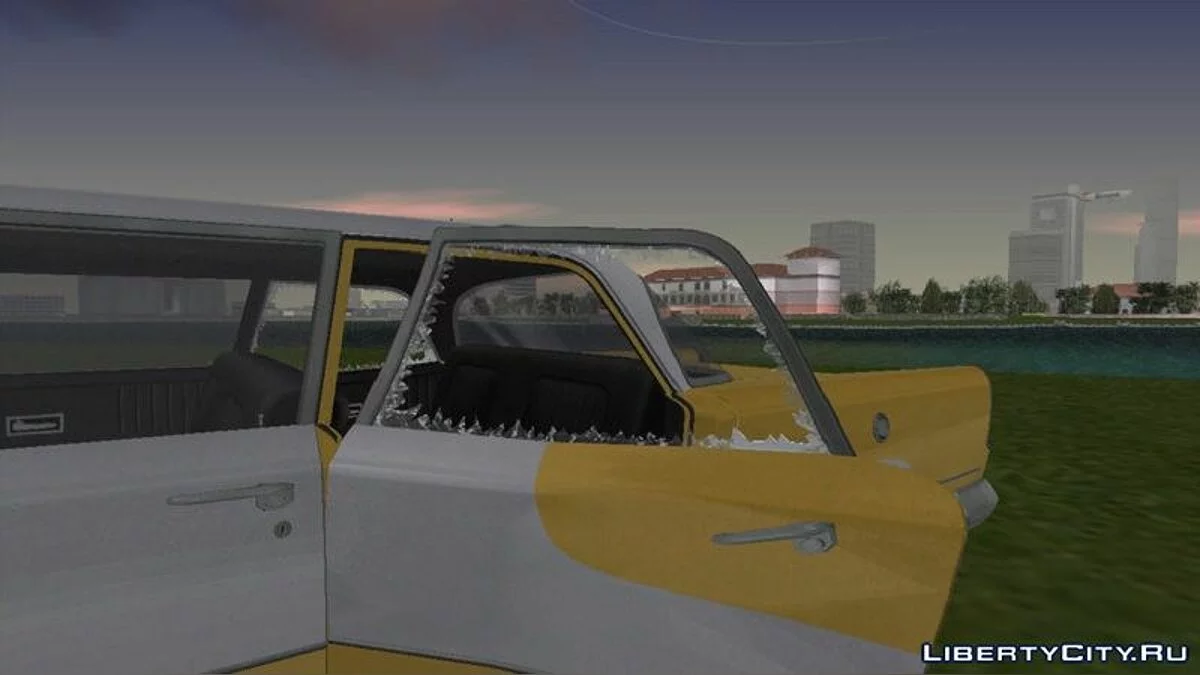 Realistic Glass Damage V3 / GTA Vice City