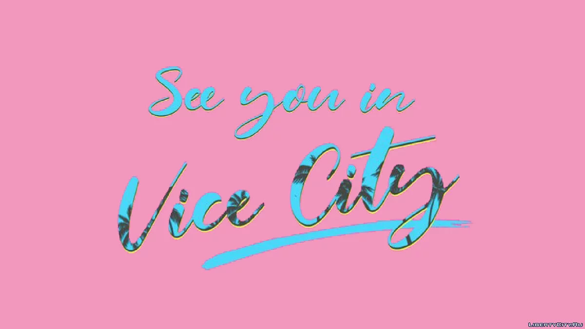 MainMenu Background & Outro in 16:9 (GTA VHS Edition) / GTA Vice City