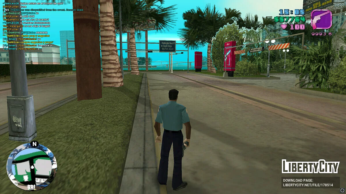 Purple Weapon Icons / GTA Vice City