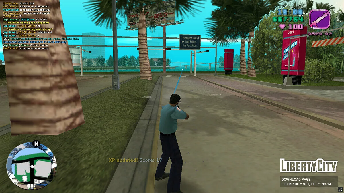 Purple Weapon Icons / GTA Vice City