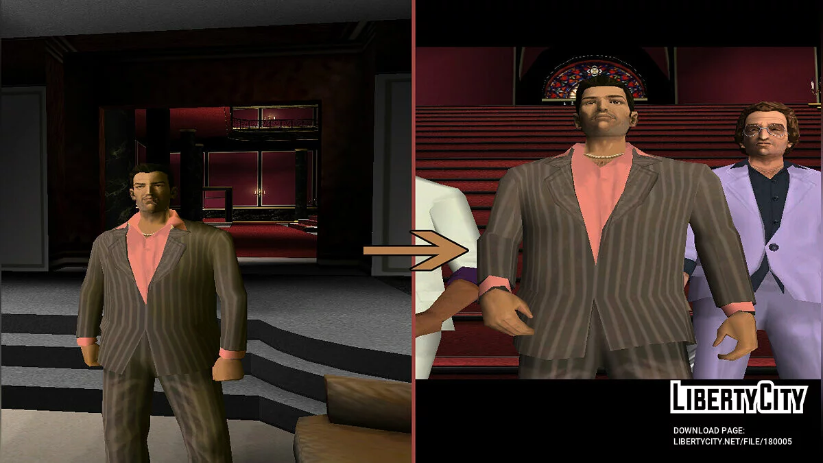 Виправлені текстури для моделей / GTA Vice City