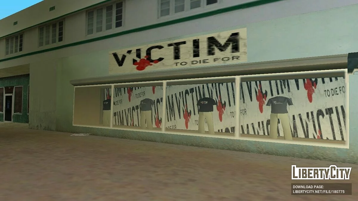 Clothing stores from San Andreas / GTA Vice City