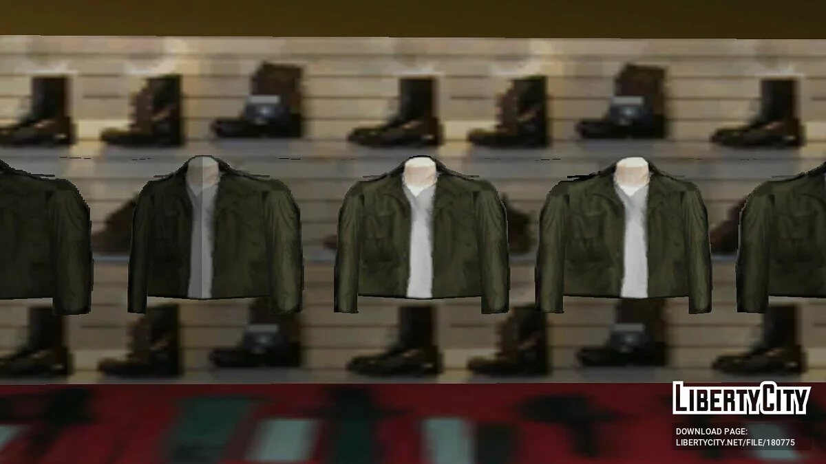Clothing stores from San Andreas / GTA Vice City
