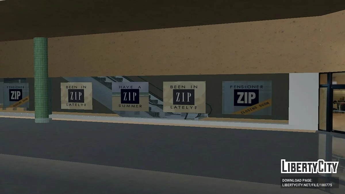 Clothing stores from San Andreas / GTA Vice City