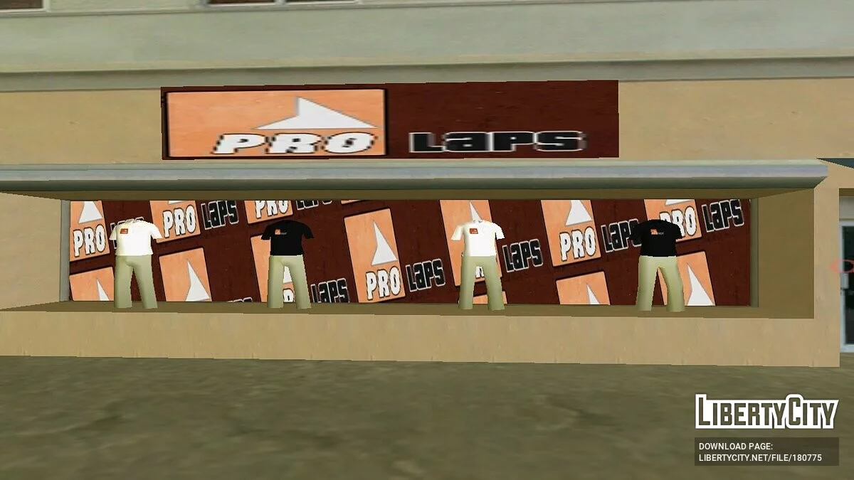 Clothing stores from San Andreas / GTA Vice City