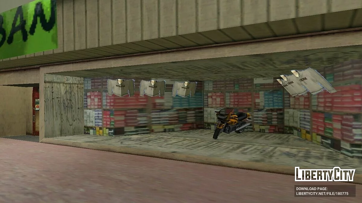 Clothing stores from San Andreas / GTA Vice City