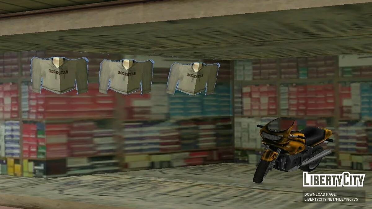 Clothing stores from San Andreas / GTA Vice City