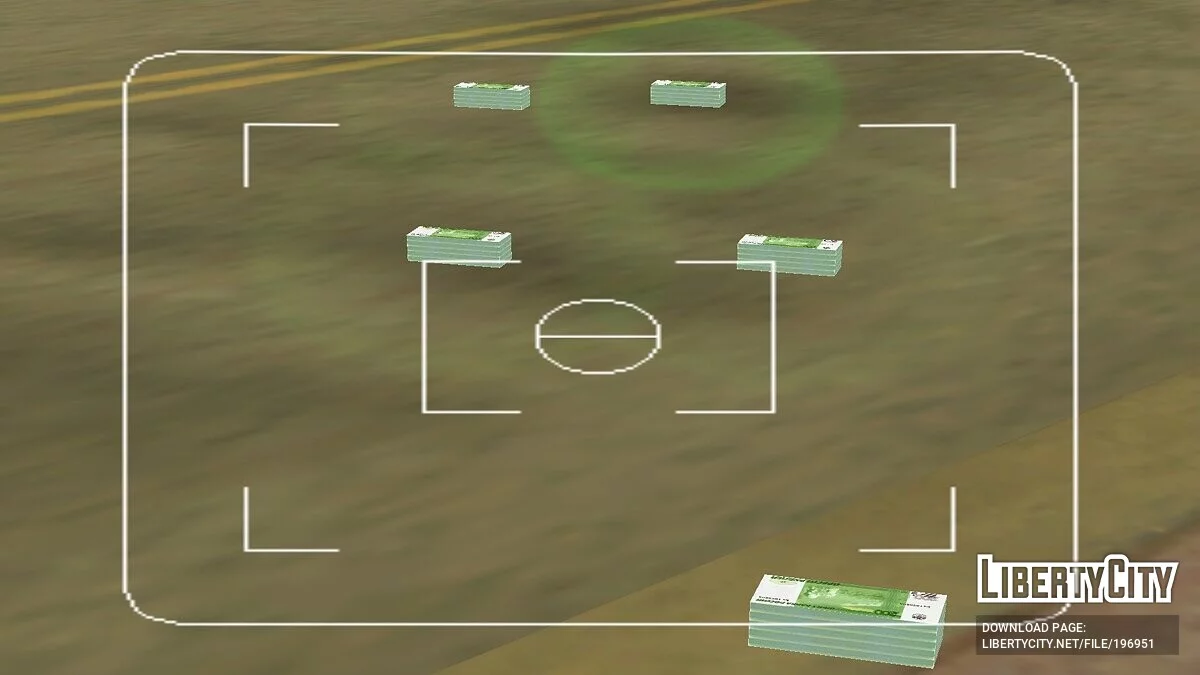 Billetes de 200 rublos / GTA Vice City