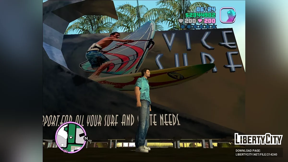 Texture Fixes and Enhancements / GTA Vice City