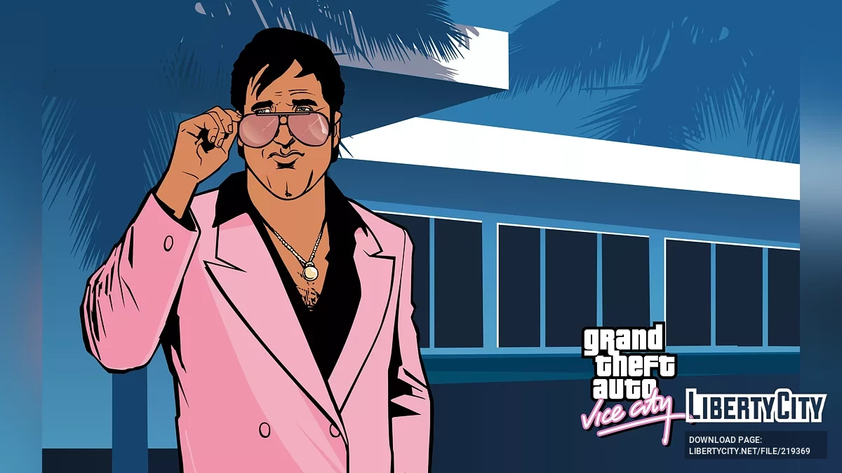 Класичні завантажувальні екрани 4K (100%) / GTA Vice City
