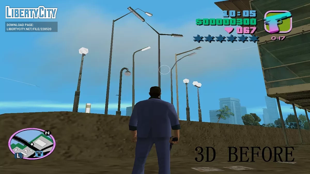 New Street Lights_v1.0 / GTA Vice City