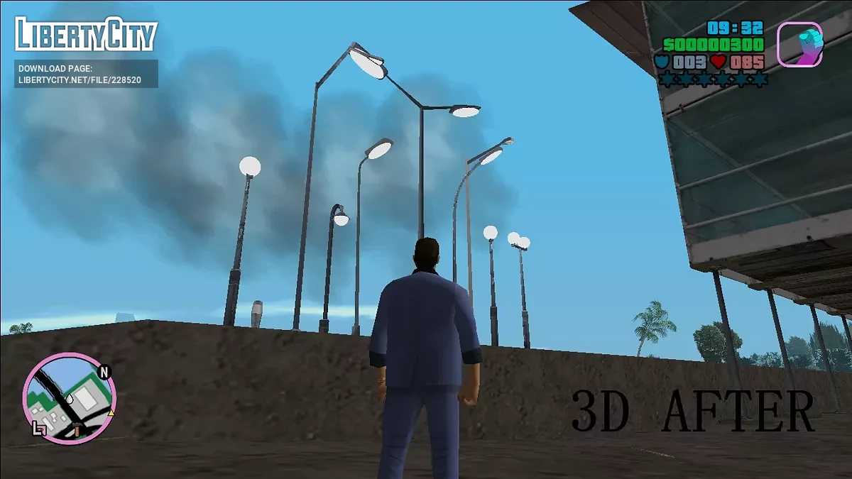 New Street Lights_v1.0 / GTA Vice City