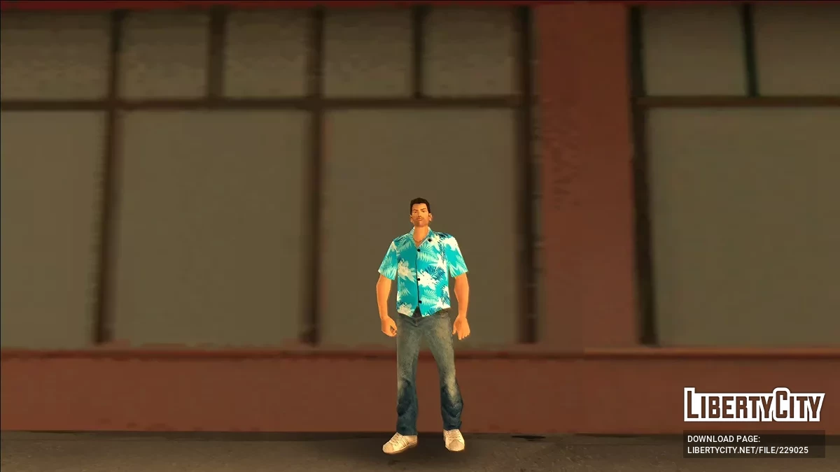 Skin from artwork to Tommy Vercetti / GTA Vice City