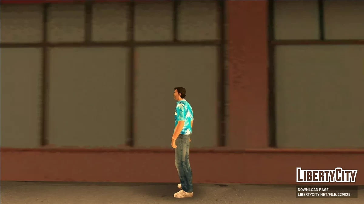 Skin from artwork to Tommy Vercetti / GTA Vice City