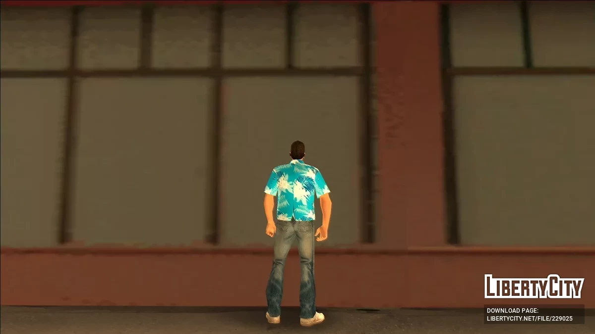 Skin from artwork to Tommy Vercetti / GTA Vice City
