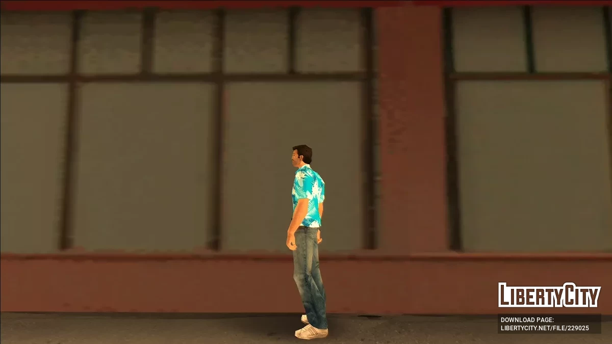 Skin from artwork to Tommy Vercetti / GTA Vice City