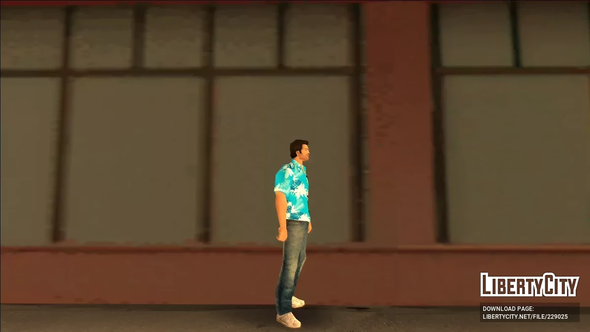 Skin from artwork to Tommy Vercetti / GTA Vice City