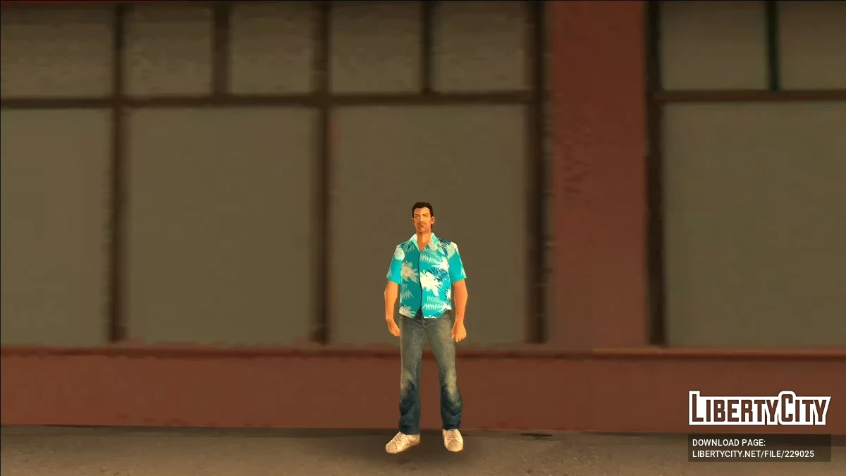 Skin from artwork to Tommy Vercetti / GTA Vice City