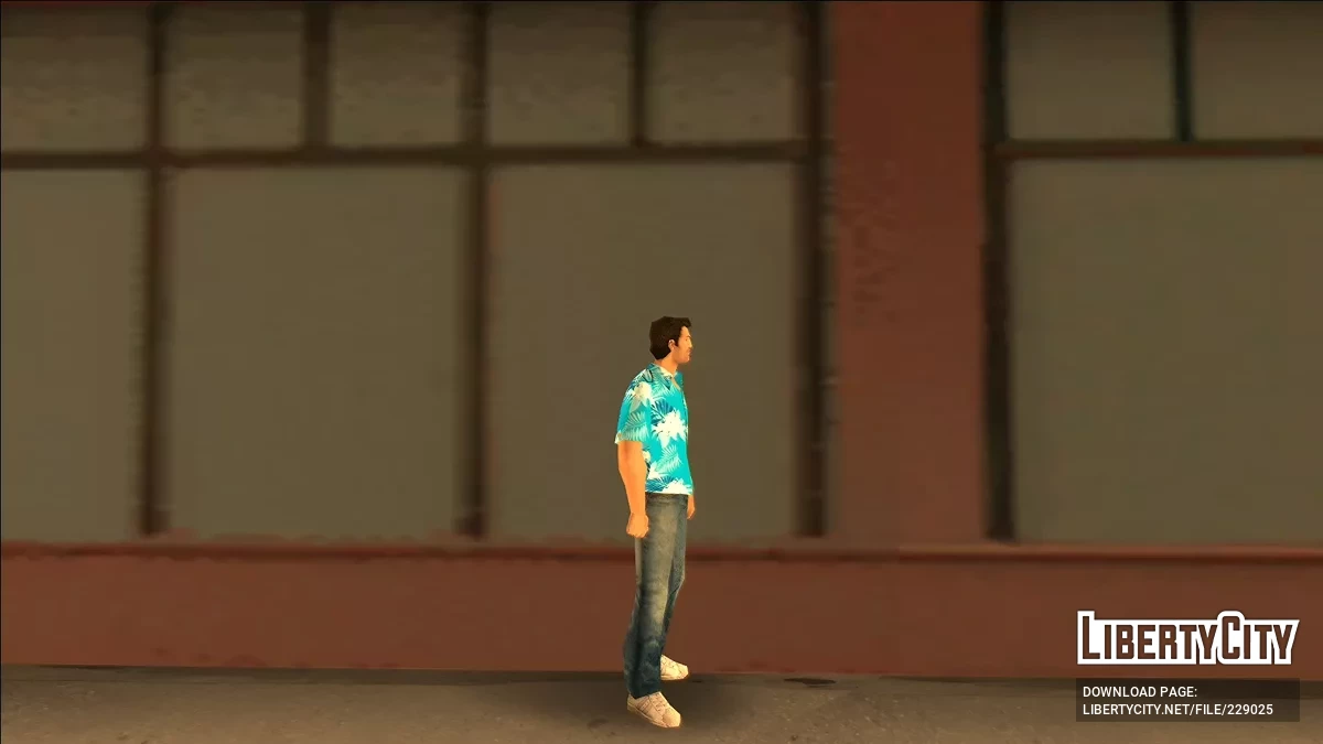 Skin from artwork to Tommy Vercetti / GTA Vice City