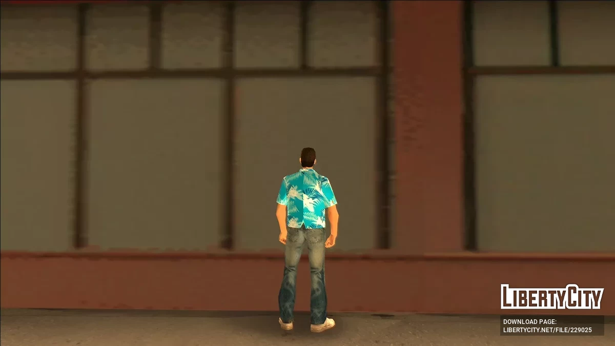 Skin from artwork to Tommy Vercetti / GTA Vice City